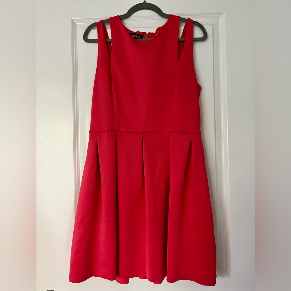 EUC Bebe Pink Mini Dress (L) 👗
